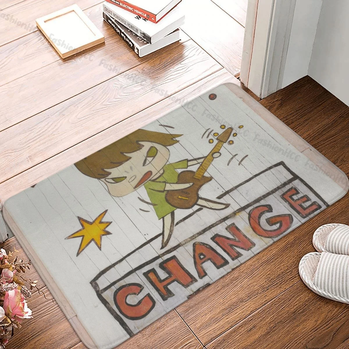 Yoshitomo Nara Girl Anti-Slip Doormat Bath Mat Cute Art Balcony Carpet Welcome Rug Bedroom Decorative