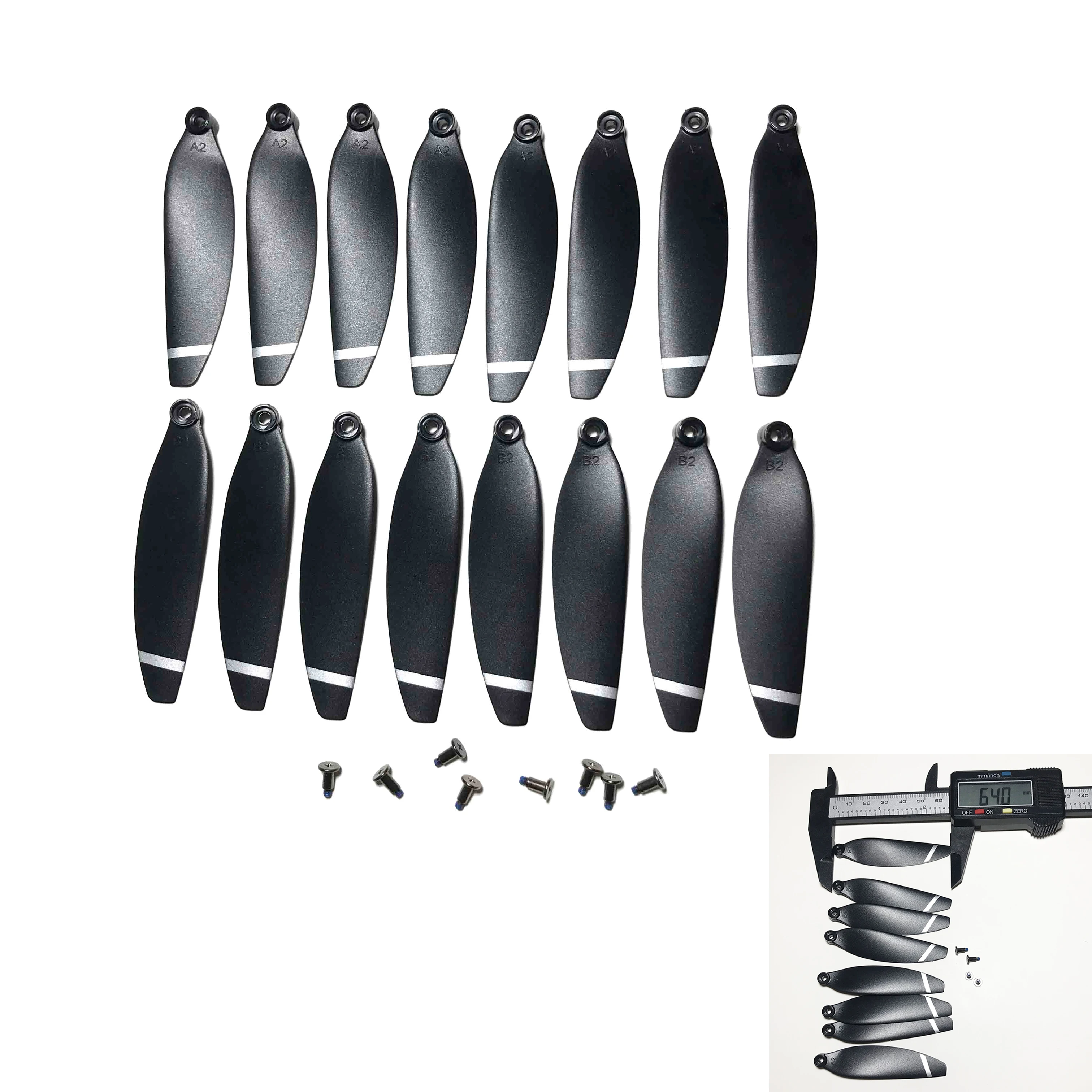 8 stks/set LYZRC L900 PRO SE MAX Drone Originele Propeller Blade Maple Leaf Wing Rotor Deel Obstakel vermijden Quadcopter Accessoire