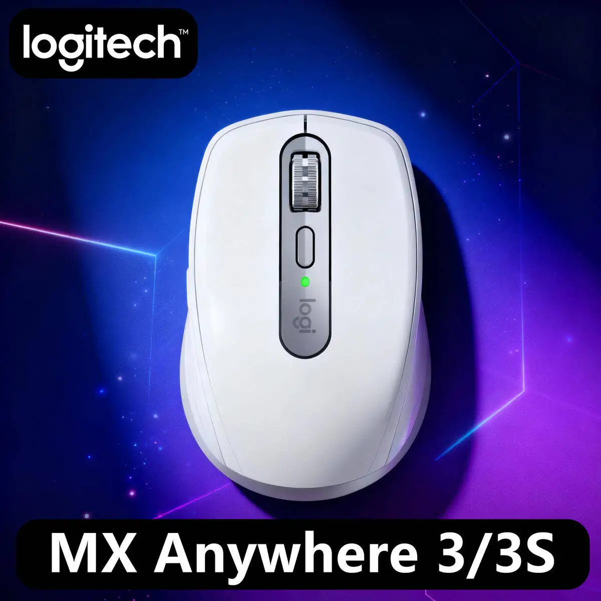 

Logitech Master Series MX Anywhere 3S Bluetooth Беспроводная бесшумная мышь Мягкий звук Офисный женский планшет
