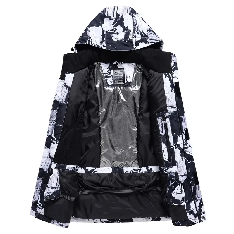 

2025 new Ski Suit Single Board Double Board Men's And W omen's Winter Outdoor War m And Windproof Ski Suit OT2 2025