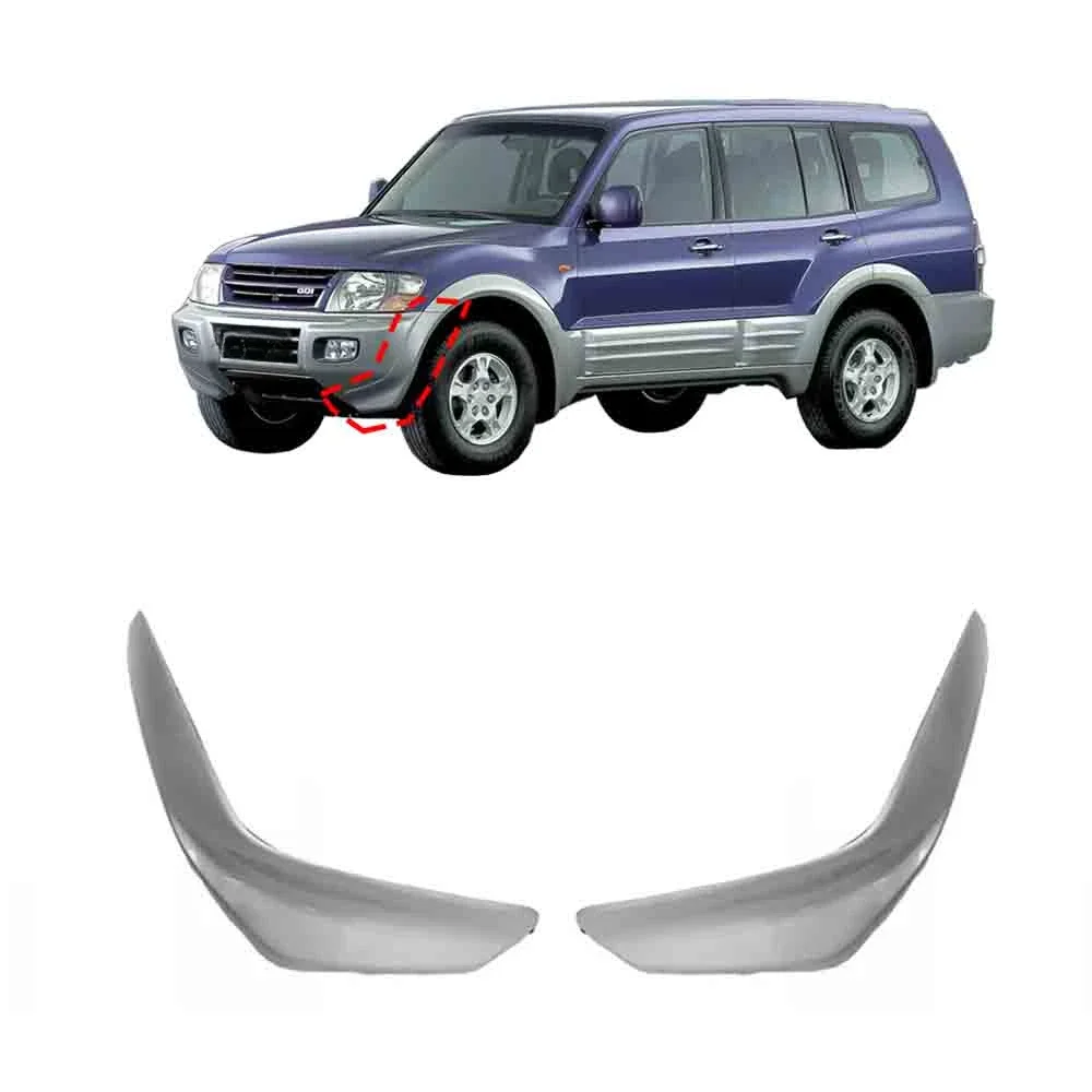 

1 or 2 Pcs 5 Doors Front Bumper Board for Pajero V73 Front Bumper Extension for Montero 2000-2003 V75 V77 Mr520209 for Shogun