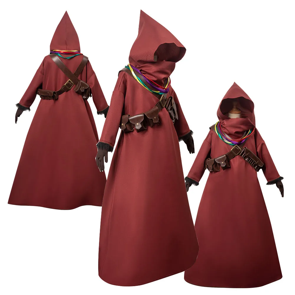 Jawa Cosplay Kids Child Costume TV Bounty Hunter 3 Boys Girls Roleplay Fantasia Outfit Fancy Dress Up Party Clothes Role Playing