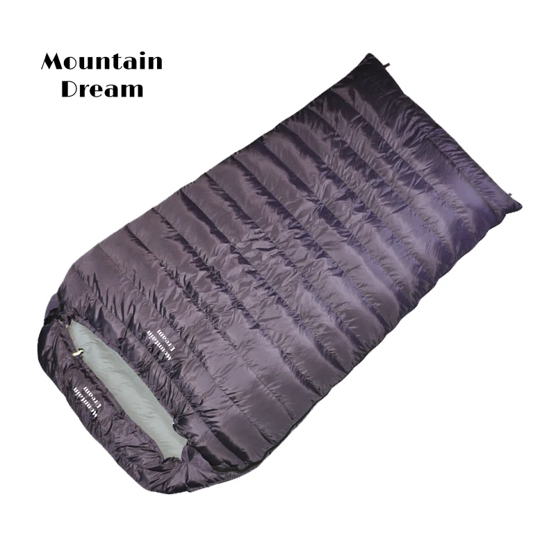 Outdoor Comfortable Warm Double Sleeping Bag Adult Couple Filling 2000G 2200G 2500G Camping Hiking Mountaineering White Duck Dow