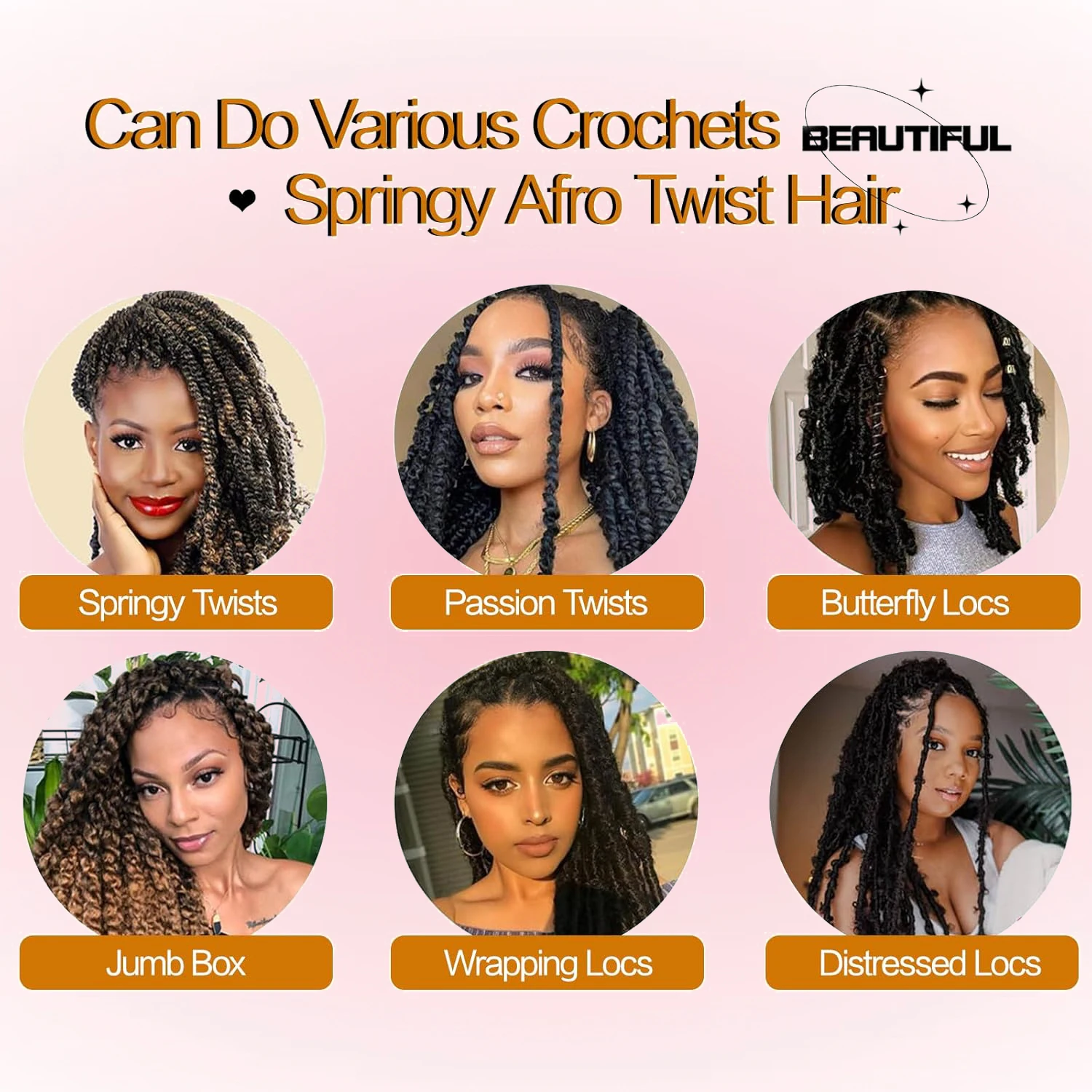 Afro Twist Hair Pre Fluffed Springy Twist Synthetic Hair Pre Stretched Wrapping Hair for Soft Locs Hair  Extensions