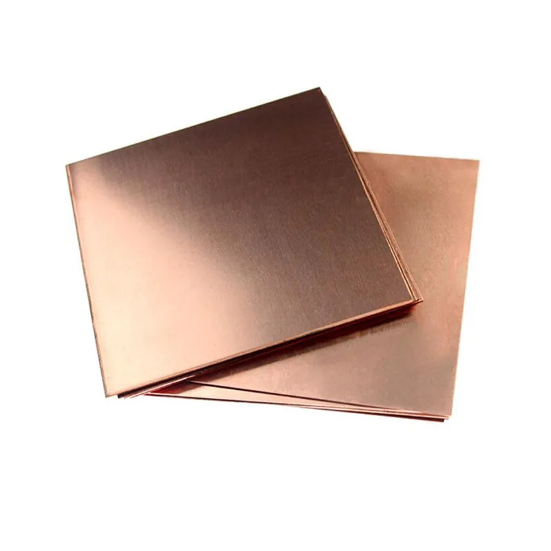  1~4pc T2 Copper Plate Pure Copper Sheet Metal Sheet Foil Plate Copper Sheet Thickness: 0.1/0.15/0.2/0.25~0.6mm Width: 10~300mm