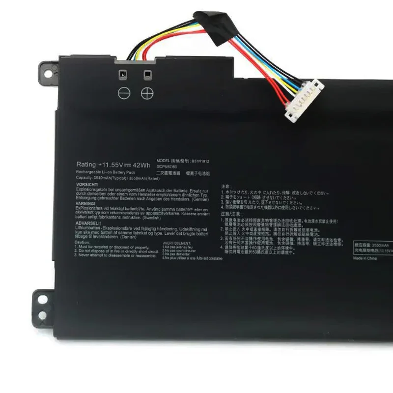 ZEDI 42WH C31N1912 B31N1912 new Original Laptop Battery For ASUS VivoBook 14 E410MA-EK018TS EK026TS BV162T F414MA E510MA Series