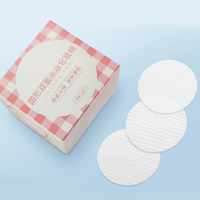 Makeup Remover Pad Cotton Rounds for Face Hypoallergenics,Disposable Cotton Pad