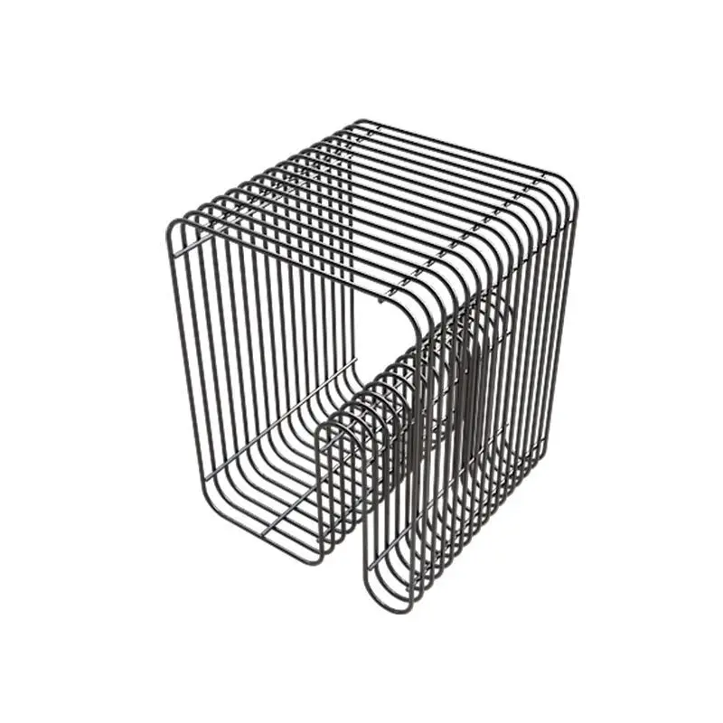 Multifunctional Magazine Rack, Light Luxury Bay Window Bookshelf, Side Table, Creative Storage, Small Apartment Bedside Table