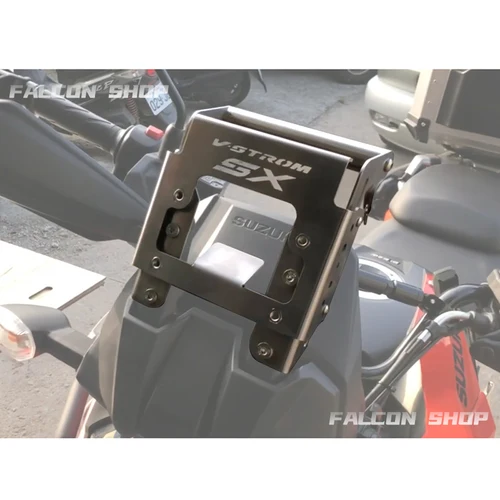Imagen 2 del producto Soporte de elevación para parabrisas, pieza de modificación adecuada para Suzuki V-STROM 250SX, soporte de navegación, 2022 2023 2024 V-STROM 250