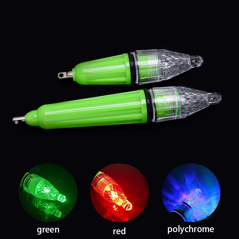 1 LED （Without battery）deep-sea fishing lure light underwater fishing night fishing light collection fish light fluorescent rod