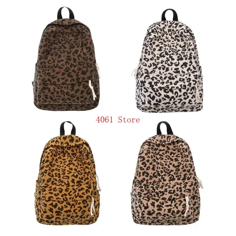 

Осенне-зимний дорожный рюкзак большой емкости, рюкзаки для ноутбука, рюкзак с леопардовым принтом, студенческий школьный рюкзак,