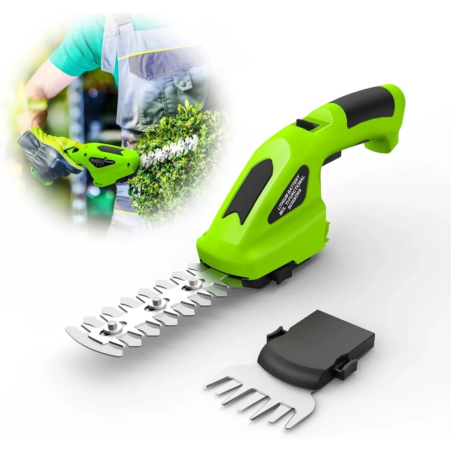 Cordless Handheld Elétrica Grass Trimmer Bateria Recarregável Cortador de Hedge em Hedge Trimmer 3.6v