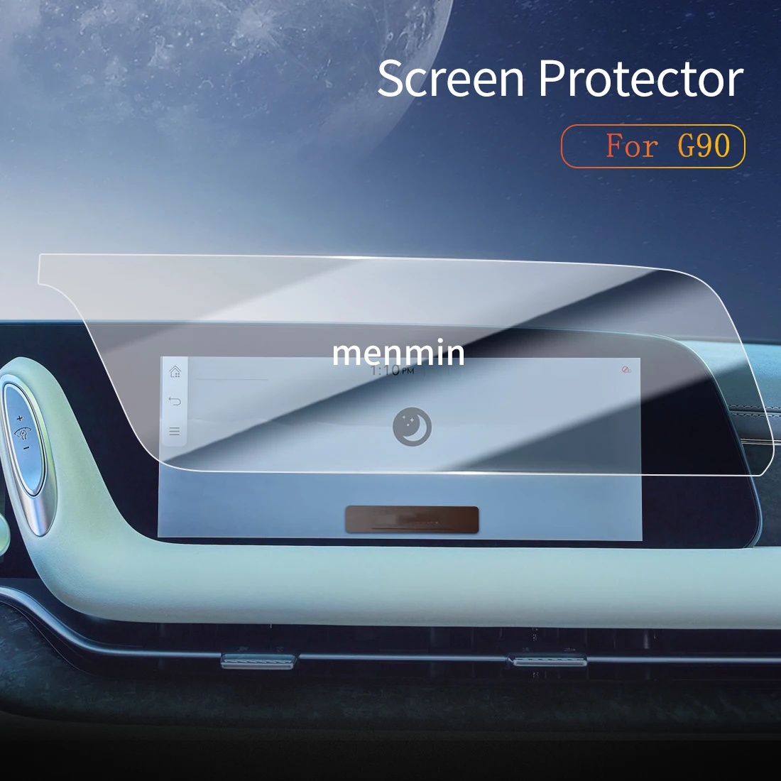 

Car Stickers Dash Carplay Mirror Screen Protector Display Tempered Glass Protective Vehicle For 24 Genesis G90