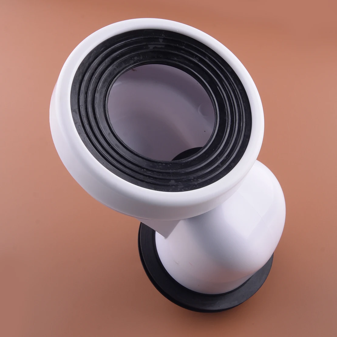 Substituição lisa do tubo do solo, PVC, WC offset, Missset, Pan Connector, Shifter Bowl, novo, 100mm