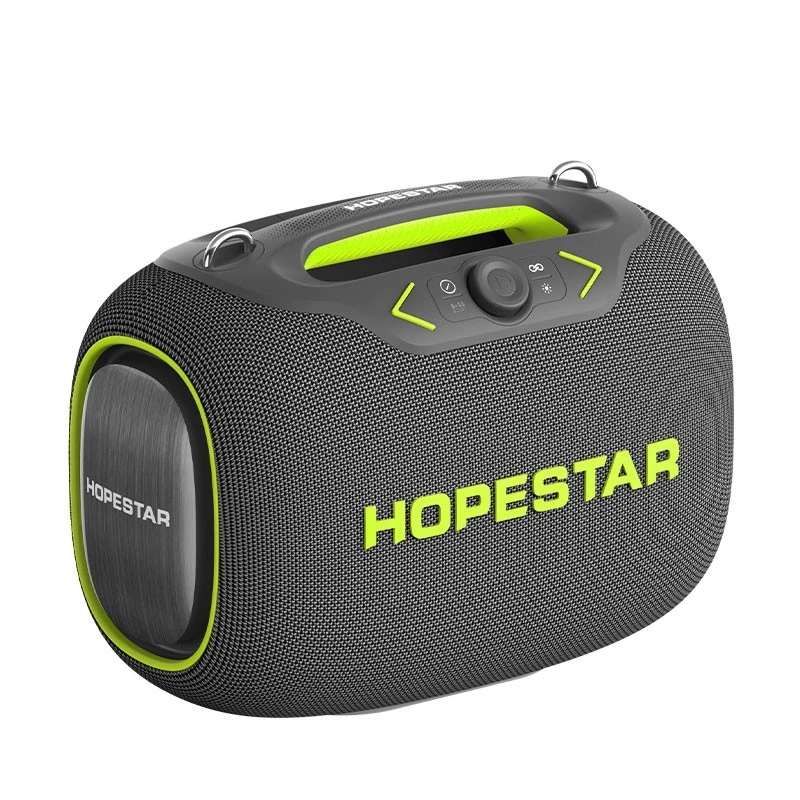 

Original HOPESTARS Partybox 120W High Power Portable Karaoke Speaker Hifi Stereo Subwoofer Music Box With Wireless Microphone