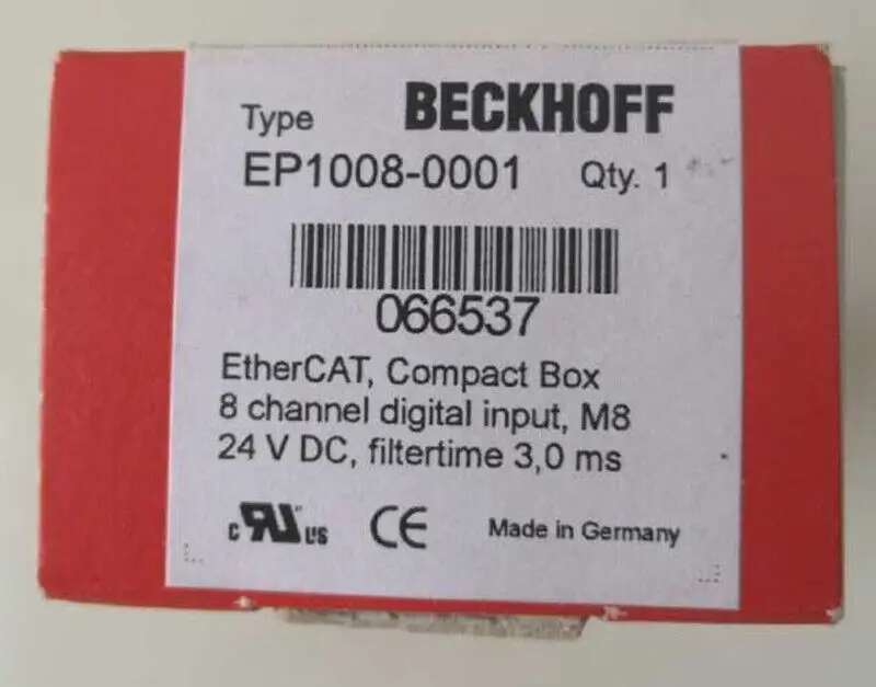 BECKHOFF-PLC Módulo, EP1008-0001, EP1008 0001, Envio Requintado, 1Pc