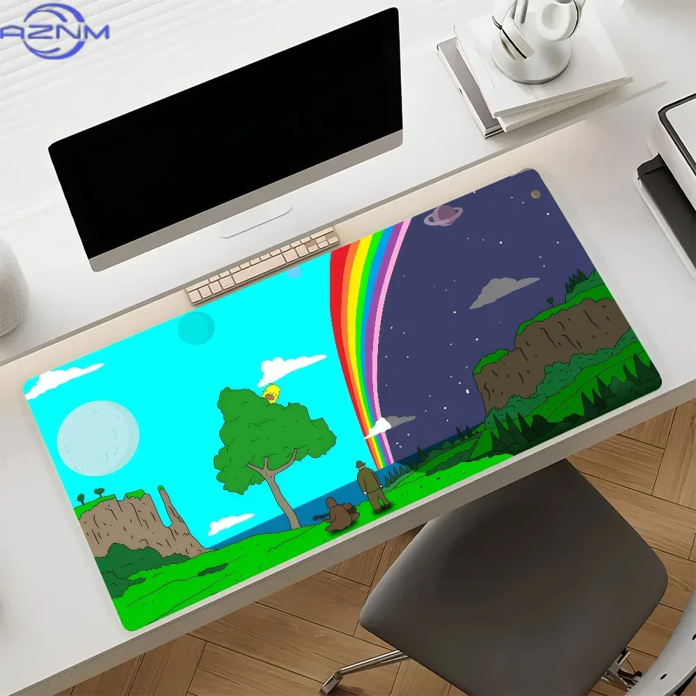 The B-Big Lez S-Show Cartoon Funy Mouse Pad Anti Slip Rubber Edge Locked Thickened Laptop Gaming Desk Mat