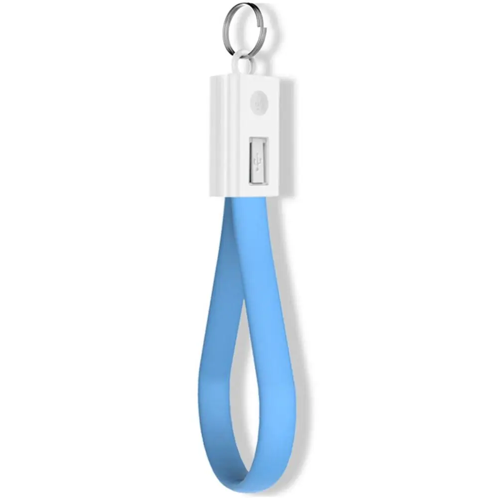

Type C Keychain USB Cable Keychain Lanyard Design Data Sync Mini Key Chain Charger Cord Micro USB Mini Mobile Phone Charge