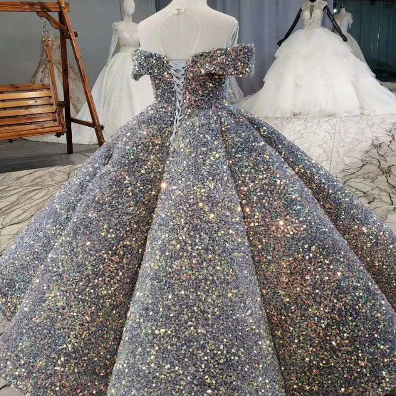 Vestido de niña de flores con lentejuelas de terciopelo personalizado para niños, vestido de princesa para boda, fiesta de cumpleaños, desfile, vestidos para ocasiones especiales