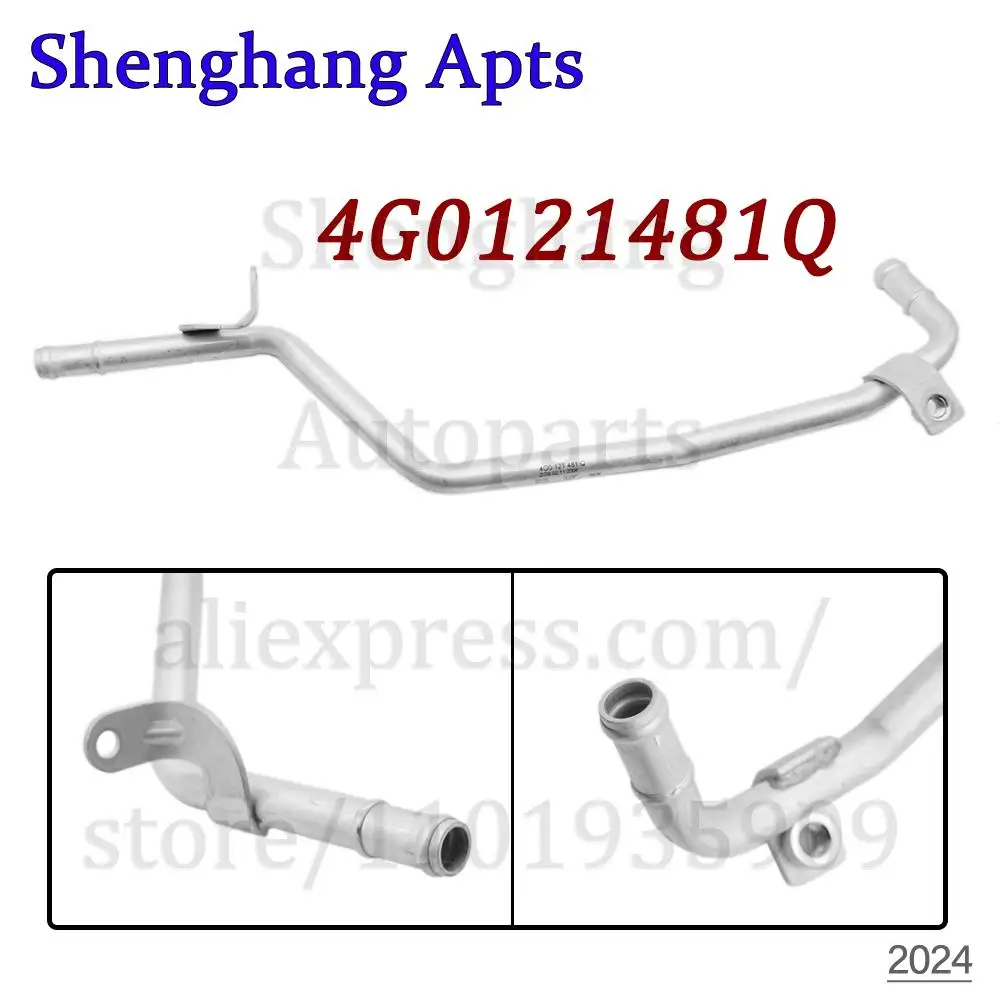 

Engine Coolant Water Pipe Iron Hose For Audi A6 C7 Allroad Quattro A7 Sportback 2.0L 3.0L 2012-2018 4G0121481Q,4G0121481N