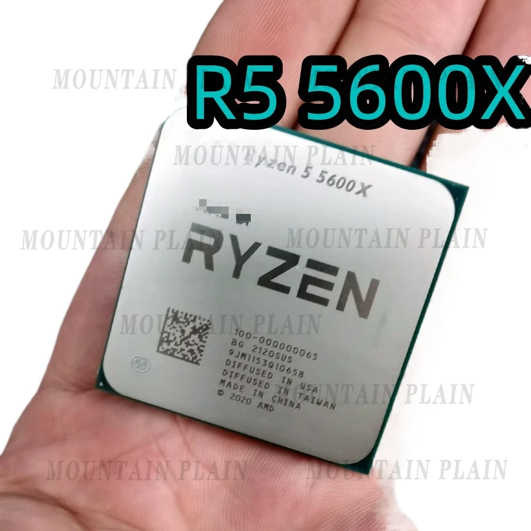 65W L3=32M 100-000000065 Socket AM4  CPU Processor R5 5600X Ryzen 5 5600X 3.7 GHz 6-Core 12-Thread 7NM