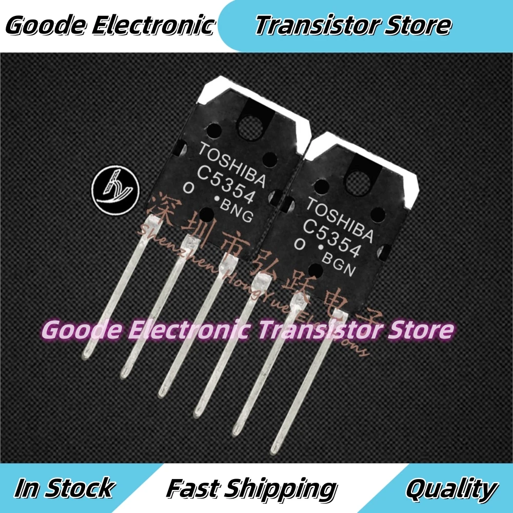 10PCS C5354 2SC5354  TO-3P 900V 5A    Fast Shipping Best Quality Can Be Purchased