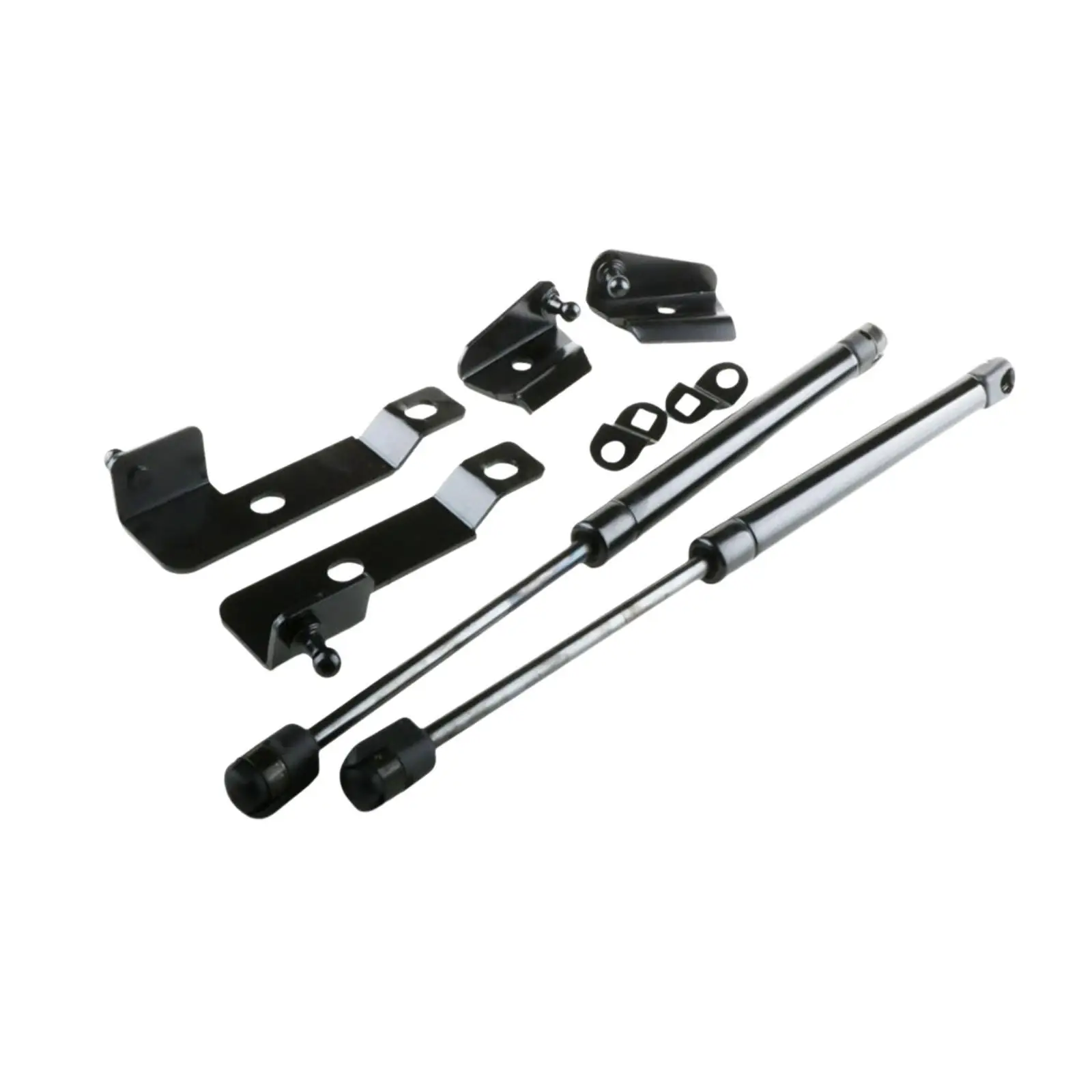 2Pcs Hydraulic Rods Hood Lift Support Sturdy Lightweight Engine Multipurpose