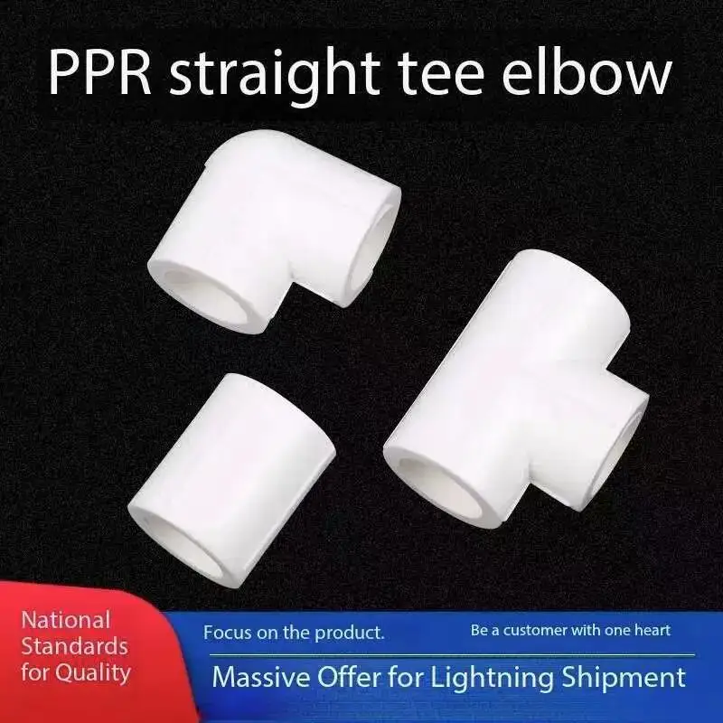 1Pcs PPR 90 Degree Elbow 20/25/32/40/50/63/75/90/110 Complete Set Water Pipe Hot Melting Fitting Connector
