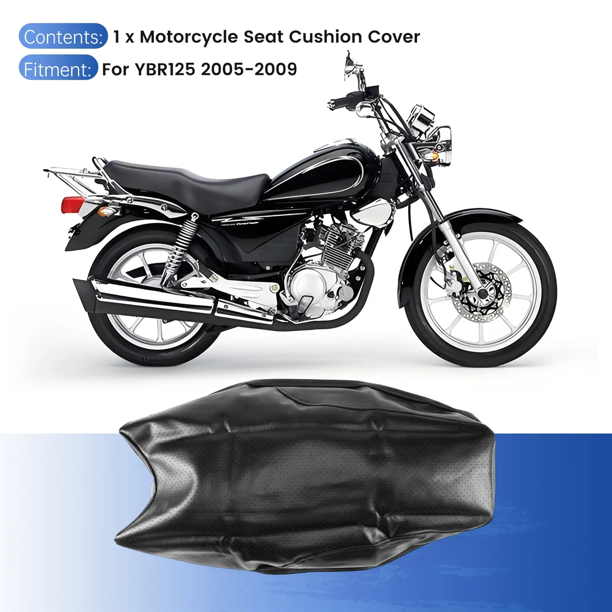 Motorcycle Seat Cov… - image