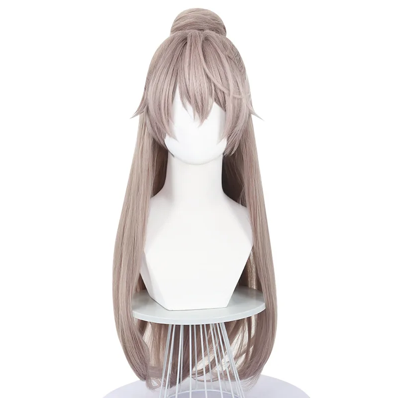 위안지 코스프레 가발 리얼리스틱 두피 탑 타이거 마우스 헤어 클립 코스프레 가발