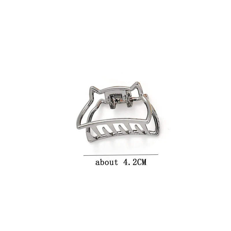Multi Style Gold Metal Hair Claw Clips Hollow Geometric Butterfly Jaw Clips Strong Hold Non Slip Hair Crab Clamp for Women Thick