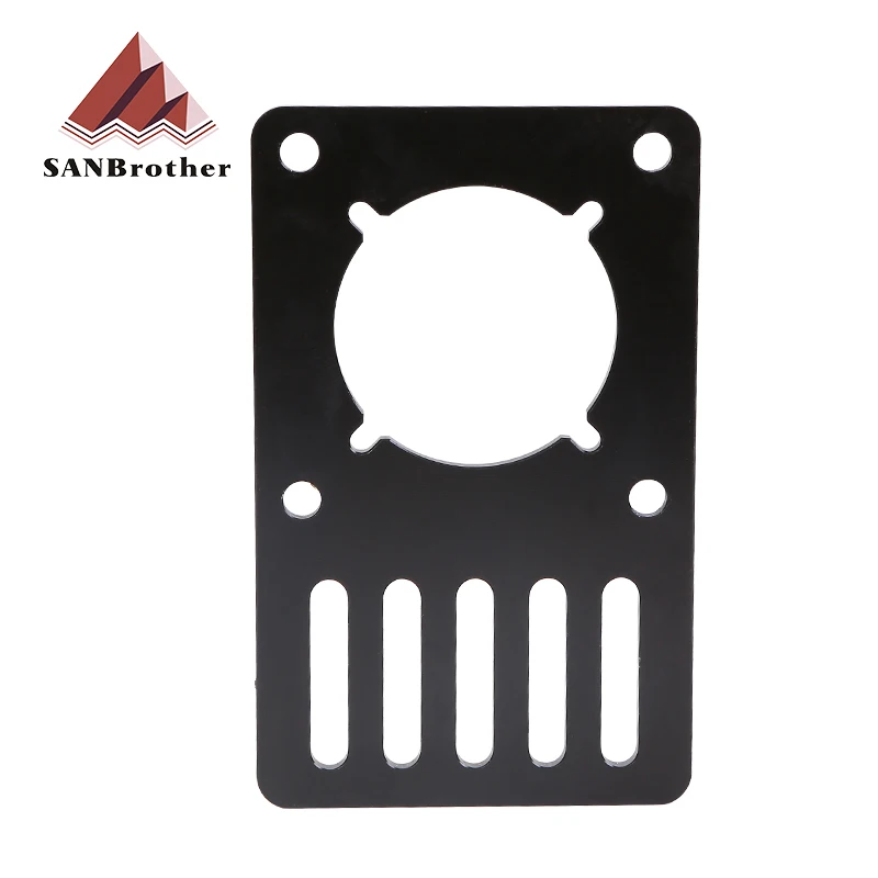 V-OpenBuildd NEMA 23 Stepper Motor Mounting Plate - 3D Printer part aluminum 96.5mmx60mmx3mm fixed bracket For OX CNC V-Slot