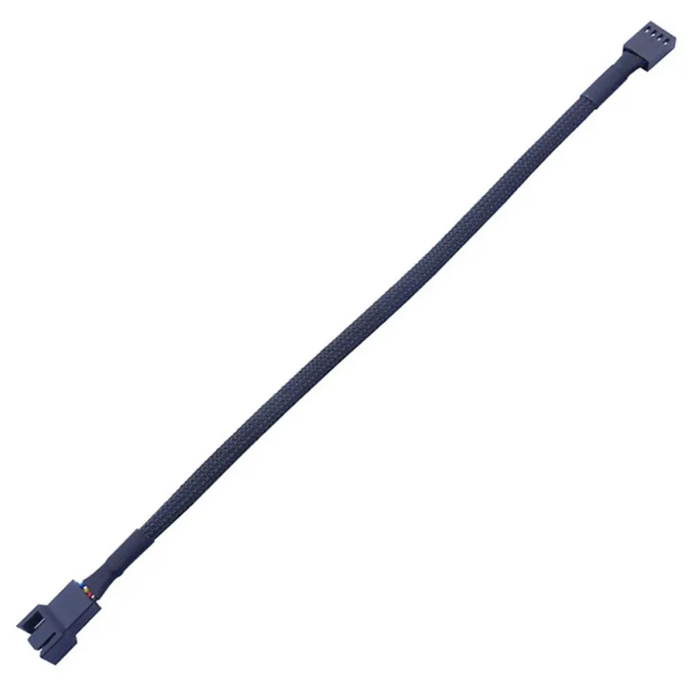 

Fan 4P Adapter Cable Plug Backword 4 PIN Power Cables Fan Extension Cable 3 Pin Cable for Computer Fan PWM Extension Cable