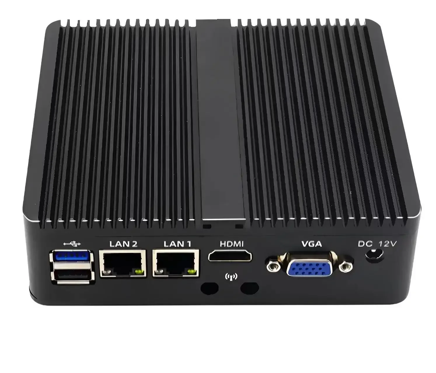 Micro industrial control machine embedded fully enclosed mini industrial control host business office portable small desktop cp