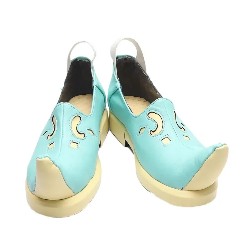 CyAnime Aladdin Cosplay Shoes Magic Lamp Princess Jasmine Shoes Halloween Role Play Carnival Party Christmas Women Men Custom Ma