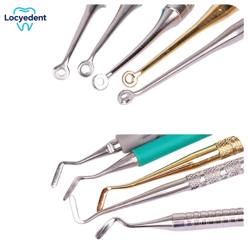 Dental Instruments Composite Resin Filling Spatula Mixing Handle Quick Foam Pad Handle Resin Filler Tool Restoration Spatula