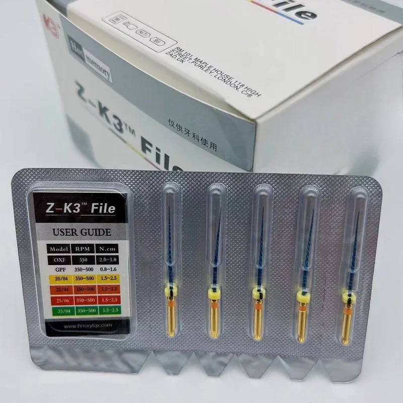 

1 Box Dental Tools Nickel Titanium Root Canal File Laboratory Accessories File Heat Activated Expanding Needle Dentist Clinic