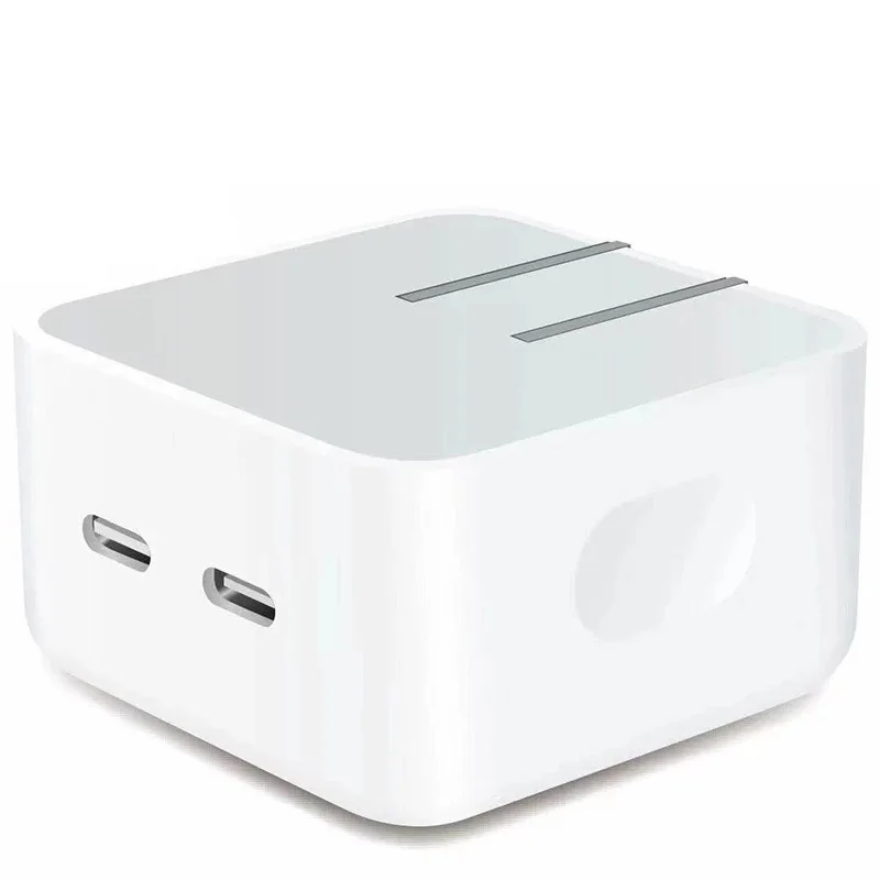 PD35W Dual Type-C US EU UK Standard Fast Charger Head for Apple 14 Mobile Phone Power Adapter