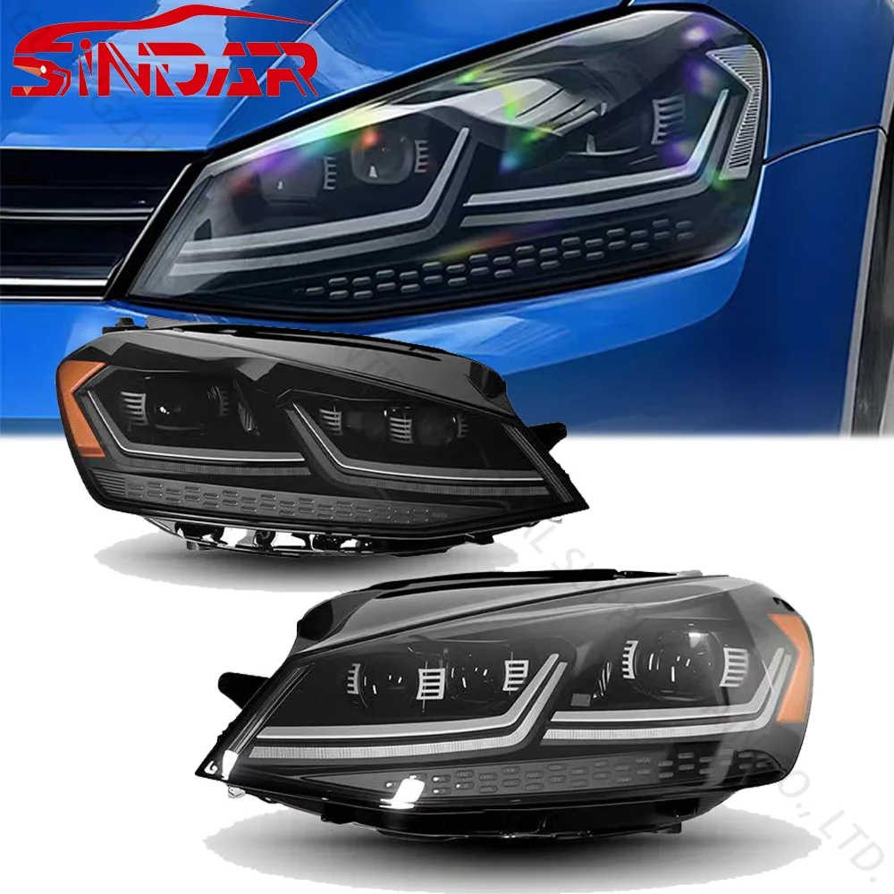 Auto Headlights Assembly Auto Modified New Led Head Lamp Suitable For Volkswagen Golf 7 Mk7 GTI 2012-2020 12-20 Wholesale