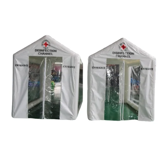 

Wholesale customized hospital medical rescue emergency tent waterproof fireproof outdoor inflatable tents for sale