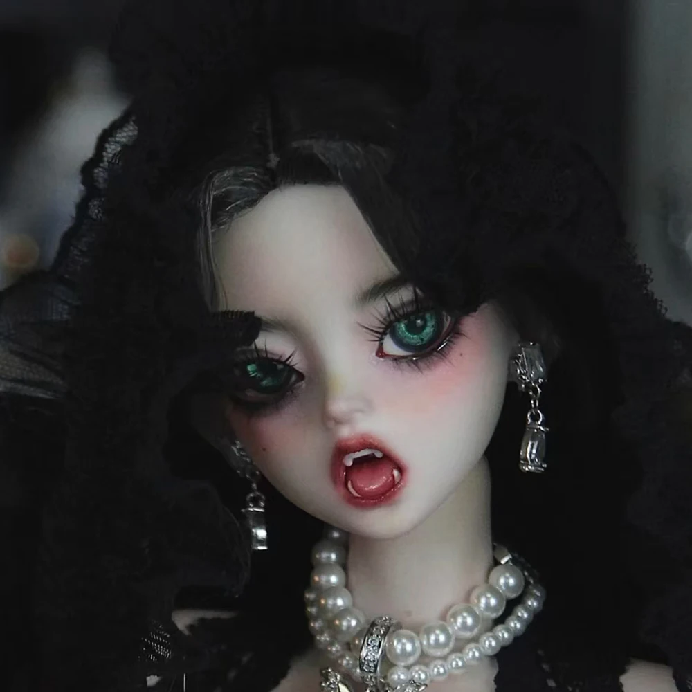 New 1/4 BJD Doll Head Resin Material Girl Doll Head DIY Doll Accessories No Makeup Doll Head Toys Gifts