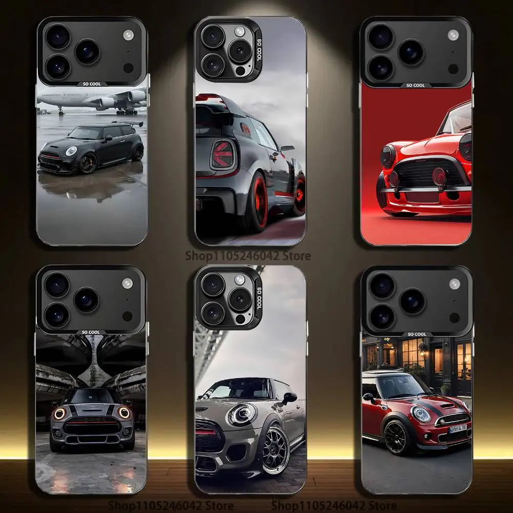 

Mini Car B- Bm-wes-S Black Matte Shockproof CoverPhone Case For iPhone 17,16,15,14,13,12,11,Pro,XS,Max,Plus,Mini,SE4,E