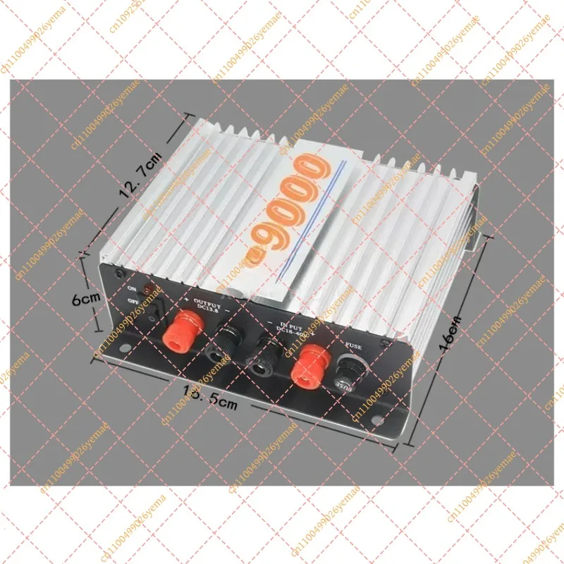 45A 24V to 13.8V DC Power Supply for T9000 Car Radio & Marine Equipment, Vehicle-Mounted Station Converter