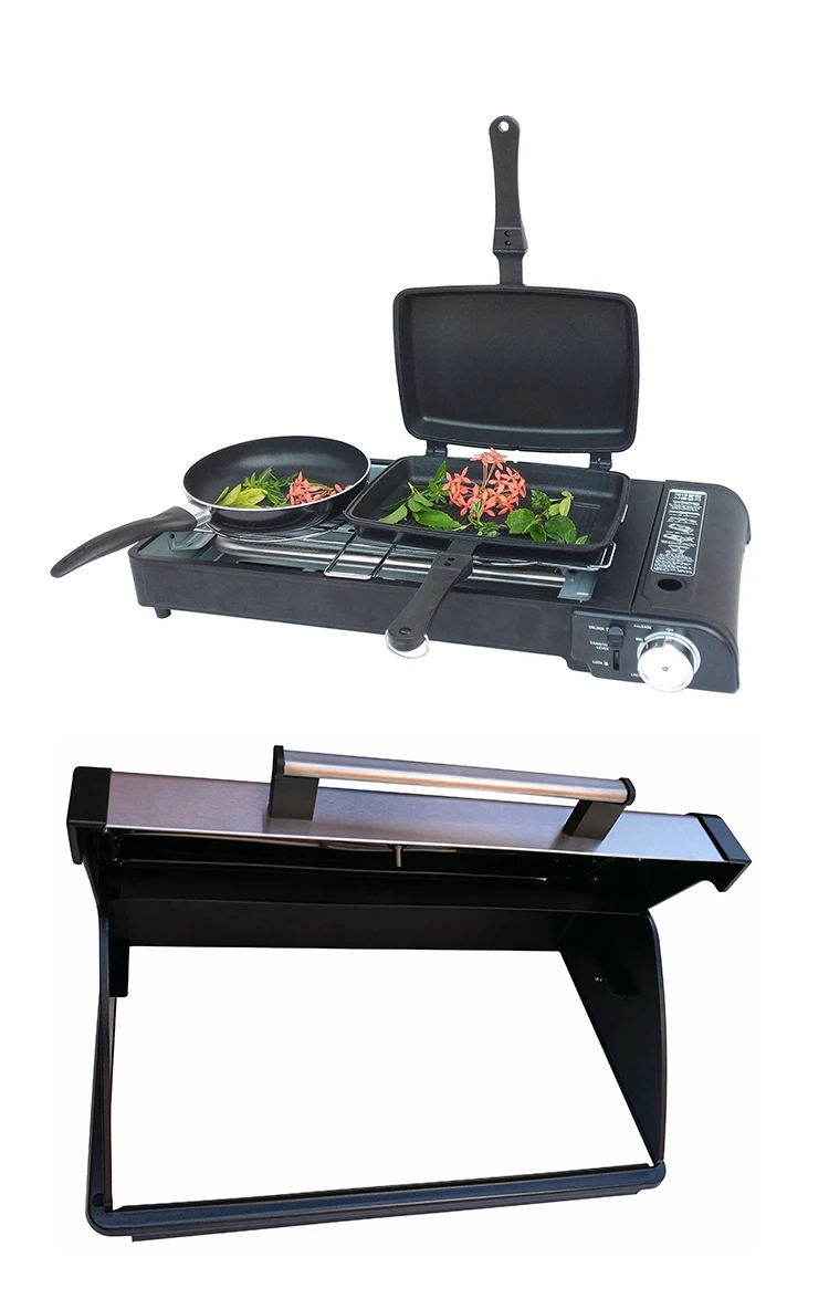 Outdoor Gas Cylinder Smokeless Barbecue Oven, Portable Canned Gas Bbq Grill, Turkish Meat Roasting Roaster Machine