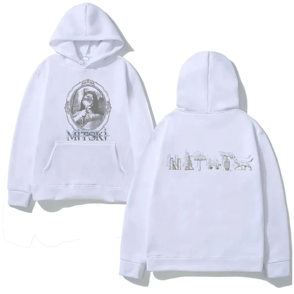 

Худи с портретом Mitski 2026: высококачественная унисекс-толстовка для осени/зимы с флисовой подкладкой, удобная толстовка в стиле Харадзюку