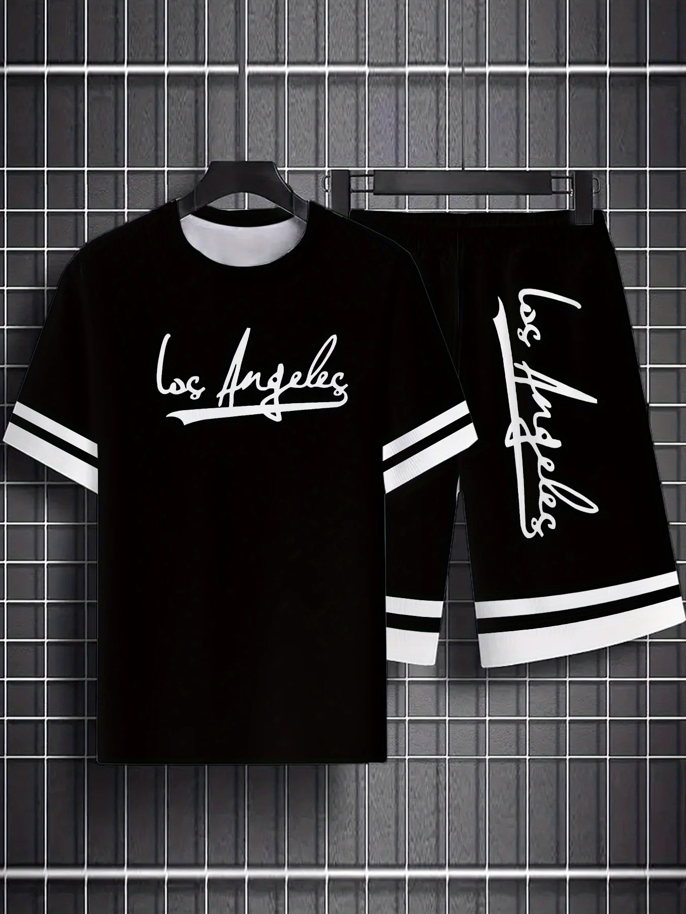 

Summer 2025 New Product, York Round-neck T-shirt, Casual And Fashionable, Lightweight, Breathable, Men's Suit