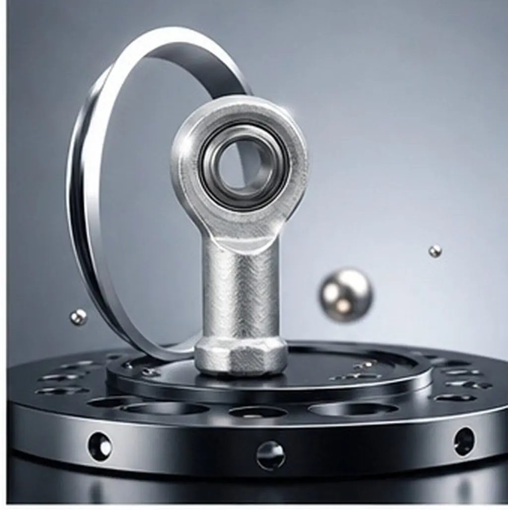 Fish Eye Radial Bearing Heavy Duty 360 Degree Rotation Fitness Equipment Bearing Internal Thread for Treadmills Exercise Bikes