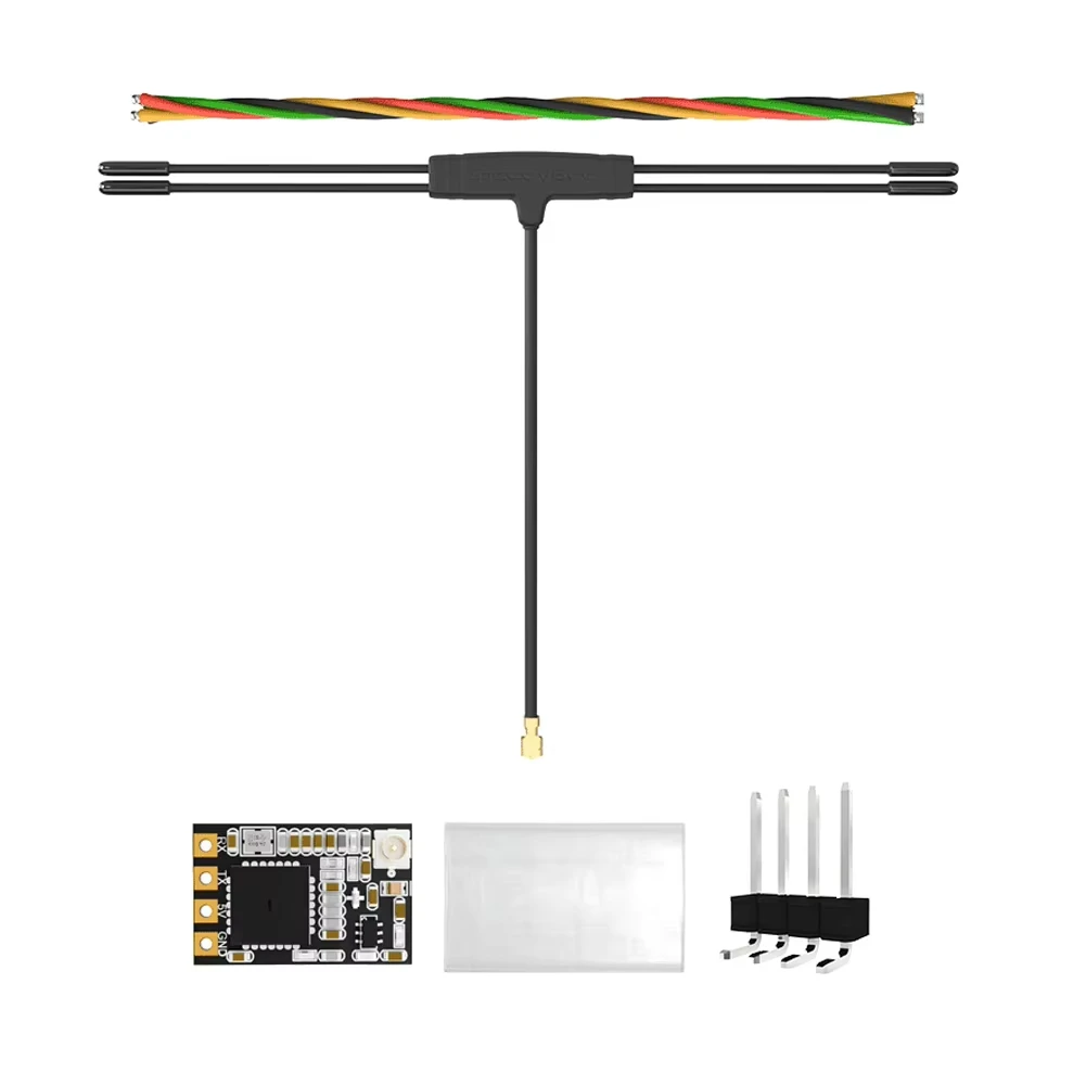 

Приемник SpeedyBee Nano 2,4 ГГц/915 МГц ExpressLRS ELRS для FPV Фристайл Дальние дроны DIY Запчасти FPV