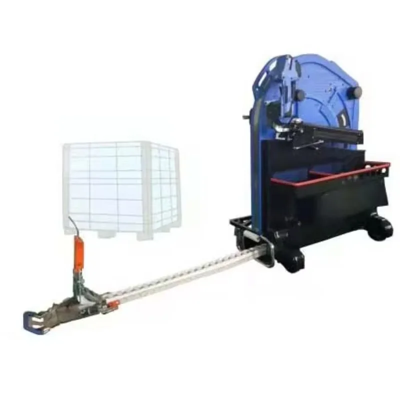 Factory Sale JD-008 Automatic Polypropylene PP PET Straps Pallet Strapping Machine