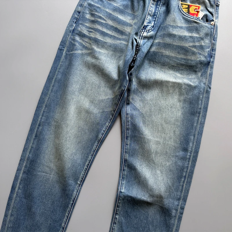 Jeans denim ultraleggeri ed elasticizzati estivi 2025 per uomo Pantaloni in denim dritti lavati ad alta elasticità sottili e traspiranti di alta qualità